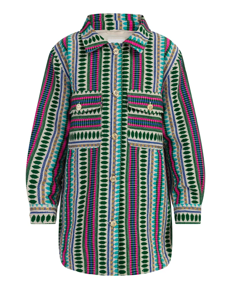 IZIA Hemdjacke Mädchen Mehrfarbig Türkis Mehrfarbig
