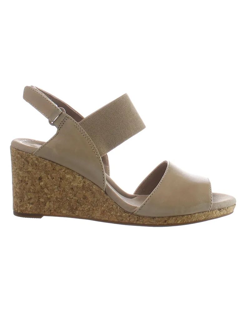 Clarks Lafley Lily Womens Beige Wedges Beige