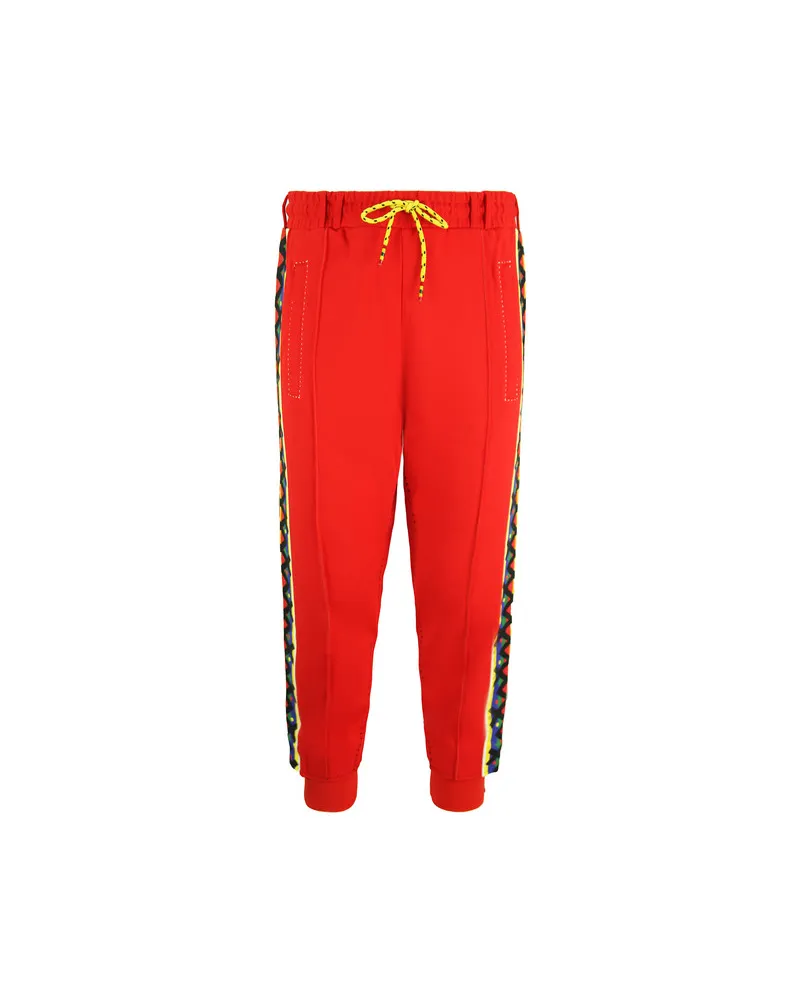 Puma x Jahnkoy Trackhosen Stretch Taille Red Mens Joggers Bottoms 596684 47 Rot