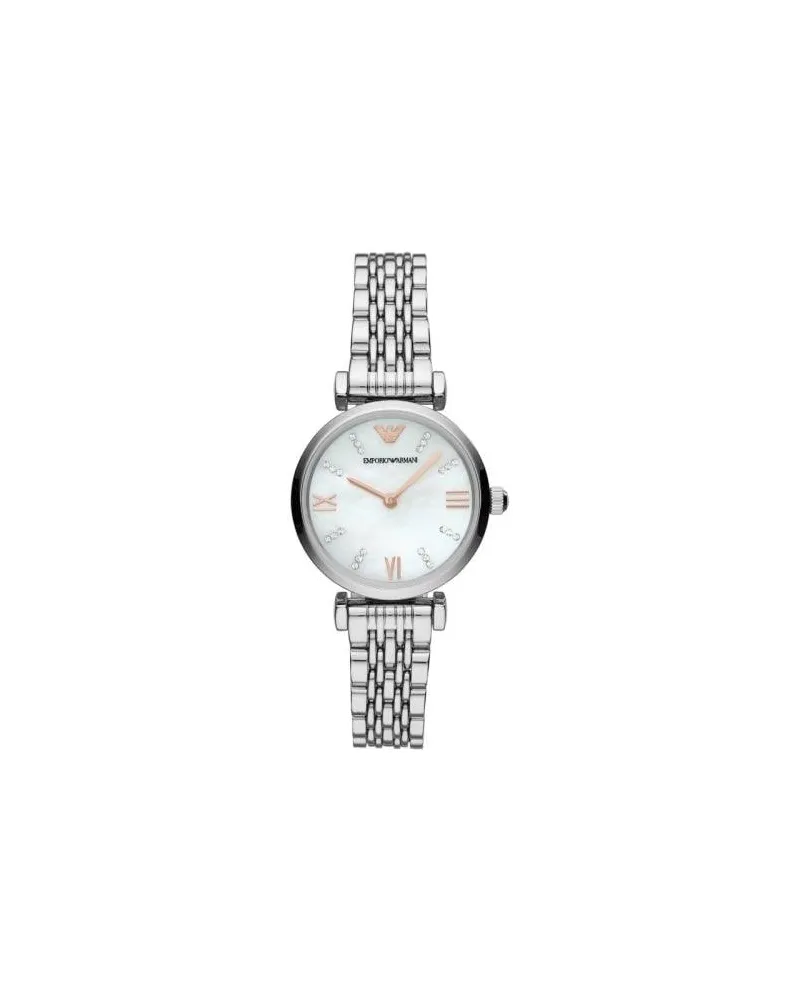 Emporio Armani Armani Damen AR11204 Uhr Silber