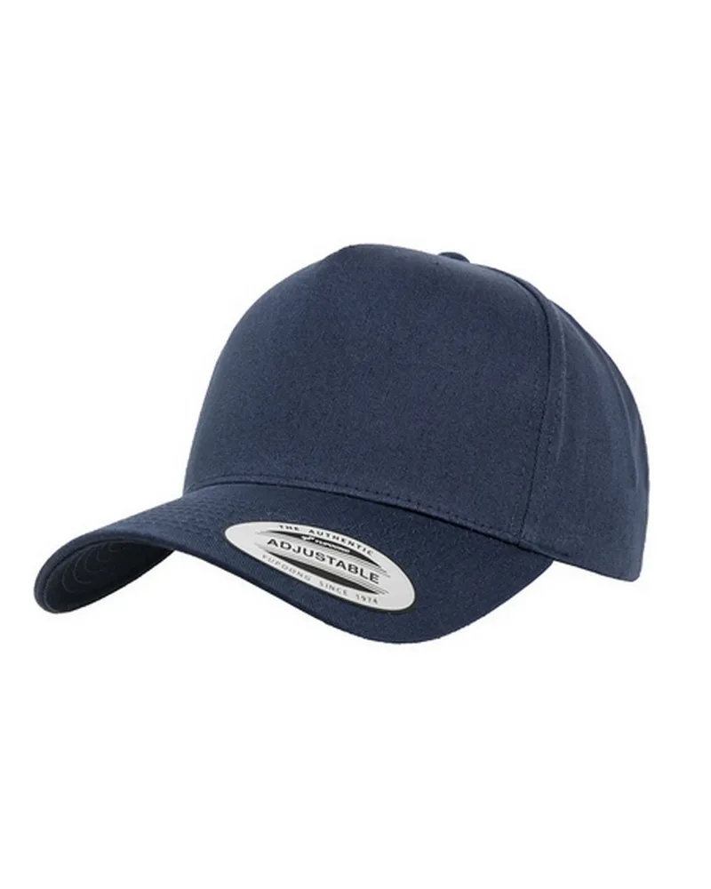 Flexfit Classic" Snapback Mütze 5 Segmente (Marineblau Marineblau