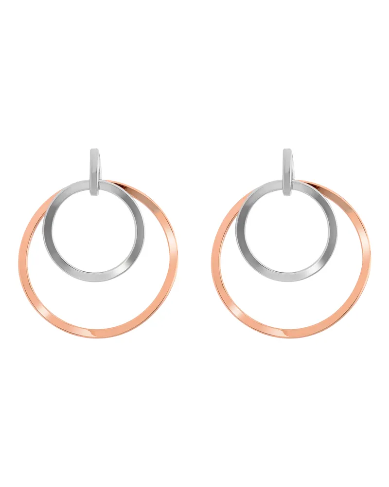 Orphelia Margot' Tropfenohrringe aus 925er Sterlingsilber für Damen - Silber/Rosé ZO-7387 Silber