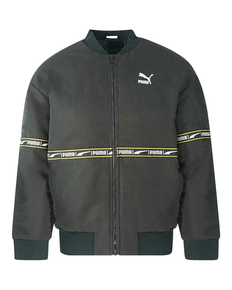 Puma Bomberjacke für Herren, Schwer (Schwarz Schwarz