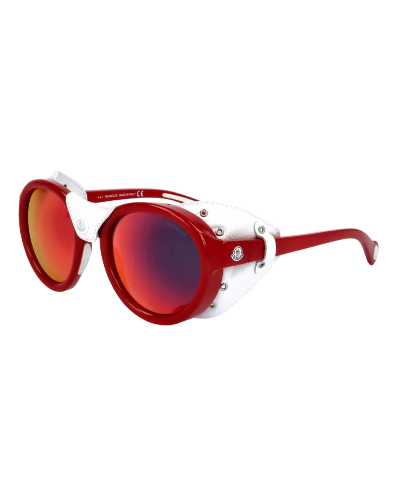 Moncler ML0046/S 67C Ski-Sonnenbrille Sonnenbrille Rot