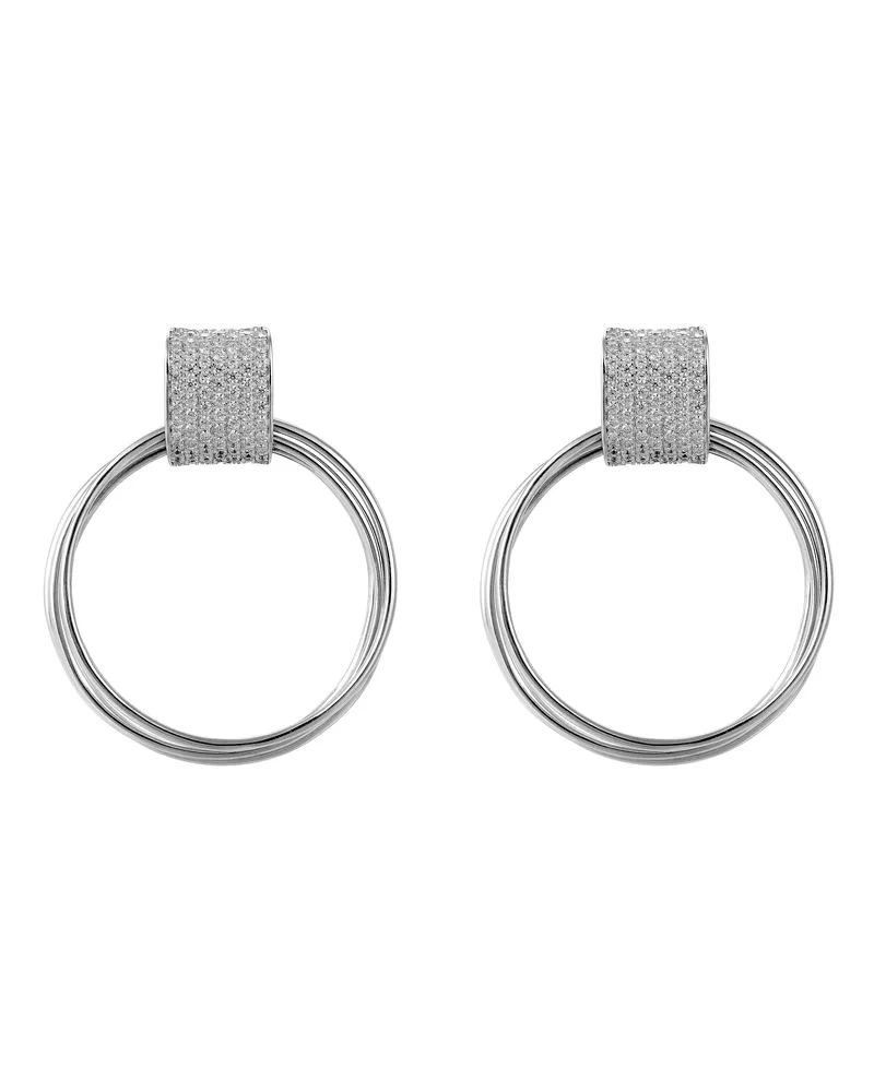 Orphelia Eleanor' Tropfenohrringe aus 925er Sterlingsilber für Damen - Silber ZO-7417 Silber