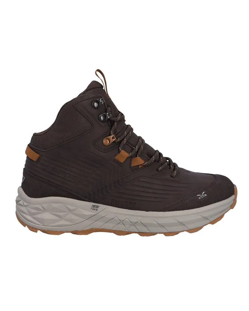 Hi-Tec Fuse Trek Herren Mid Wanderschuhe Braun