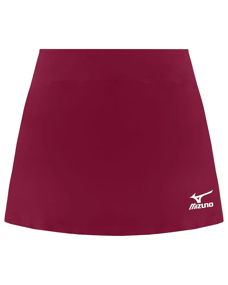 Mizuno Flex Womens Burgundy Tennis Skort Bordeaux