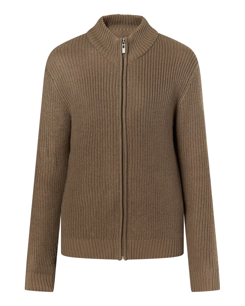 My Mo Cardigan Herren Oliv Oliv