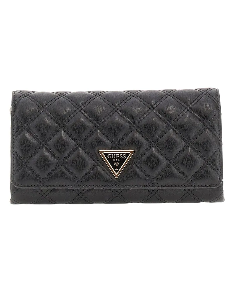 Guess Giully" Unterarmtasche, Gesteppt (Schwarz Schwarz