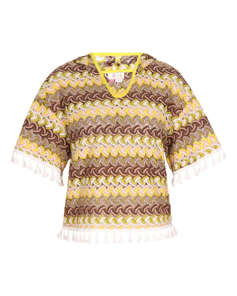 IZIA Kapuzenpullover für Damen - Gelb Gelb
