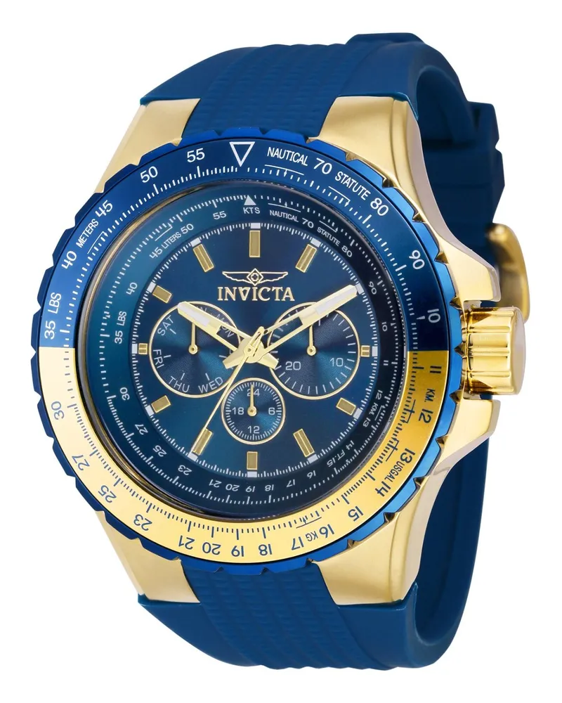 Invicta Aviator 39309 Herrenuhr - 50mm Gold