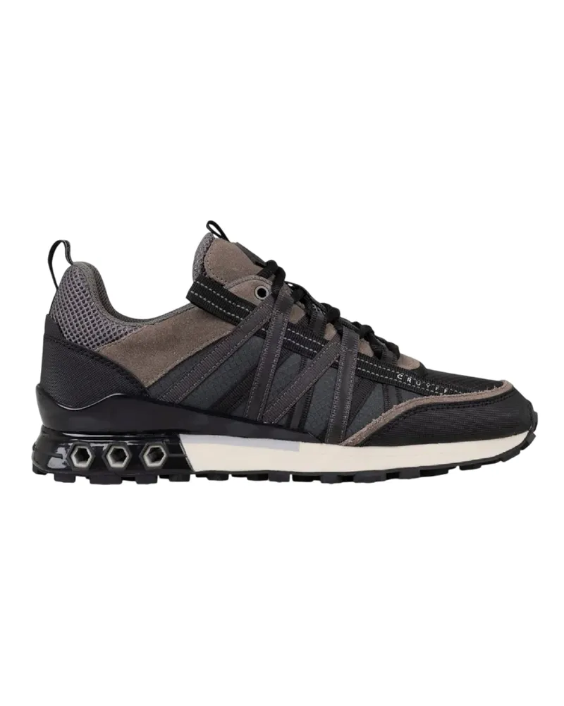 Cruyff Classics Fearia" Sneaker für Herren, Wildleder, Hex-Tech (Schwarz Schwarz