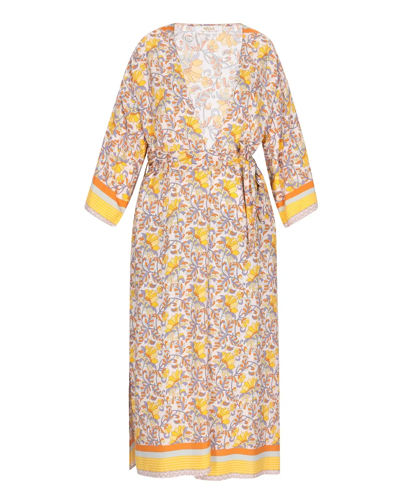 Usha Cardigan im Kimono-Stil für Damen - Mehrfarbig Mehrfarbig