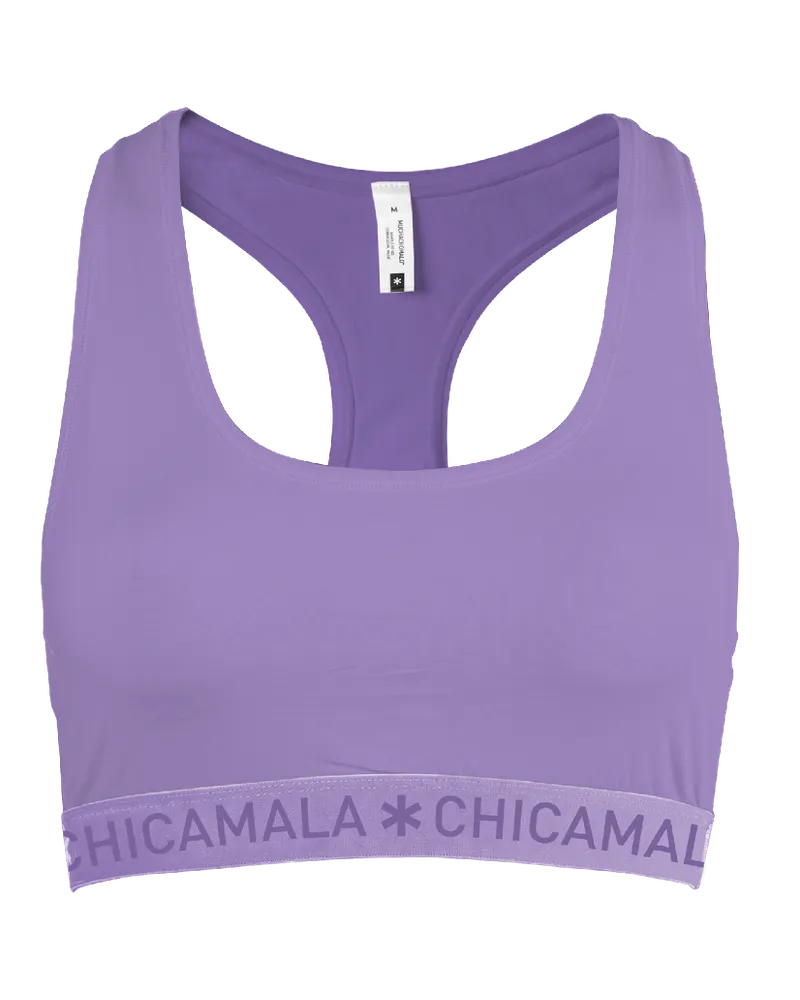 Muchachomalo Chicamala Racerback - Dames Sportbh Lila