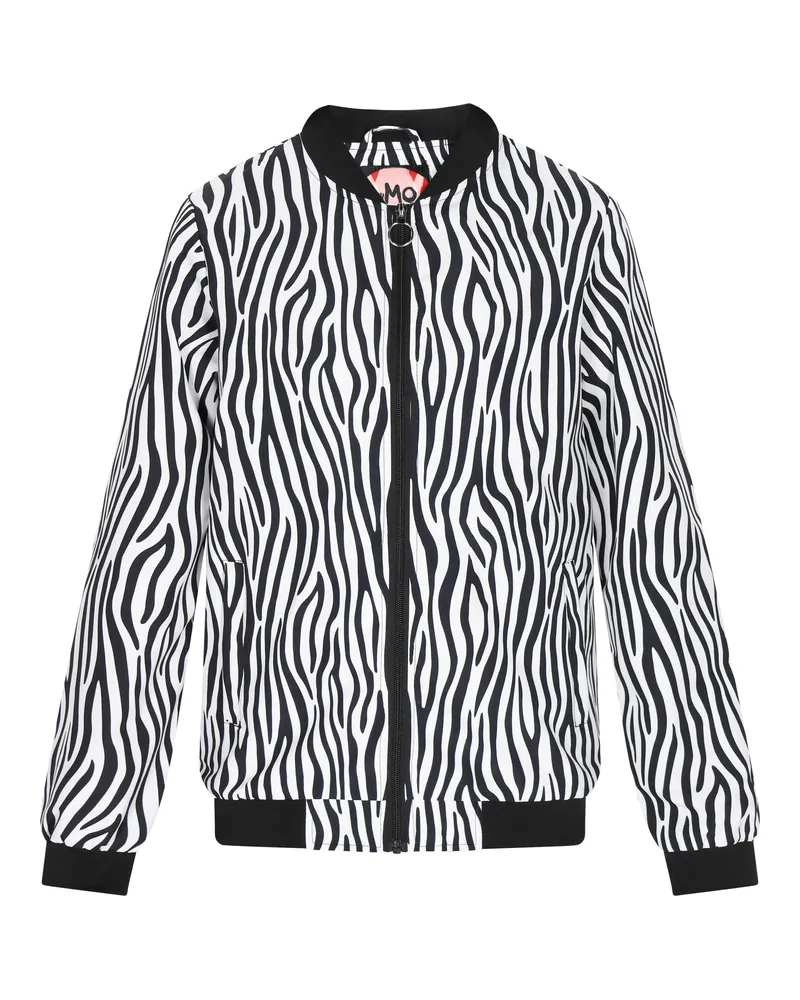 My Mo Jacke Frauen Zebra Schwarz