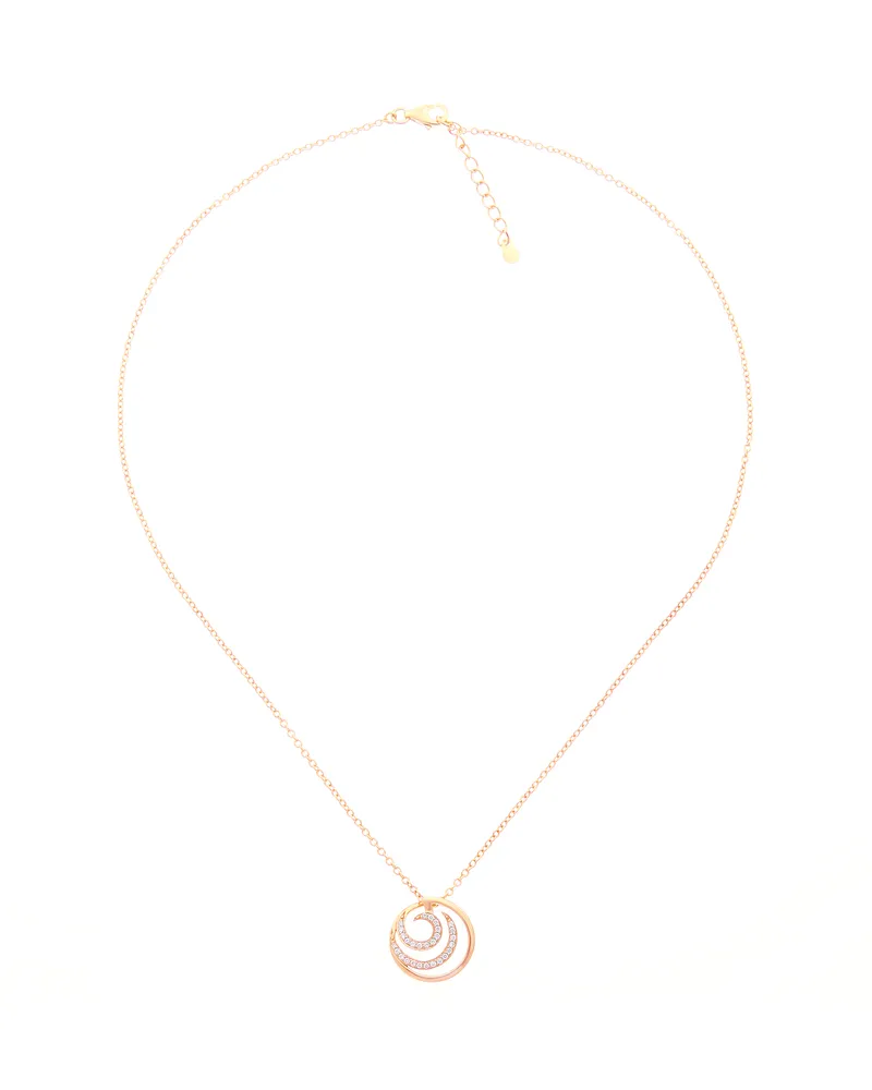 Orphelia Elaine' Damen-Kette mit Anhänger aus 925er Sterlingsilber, Rosé, ZH-7084/1 Rosé