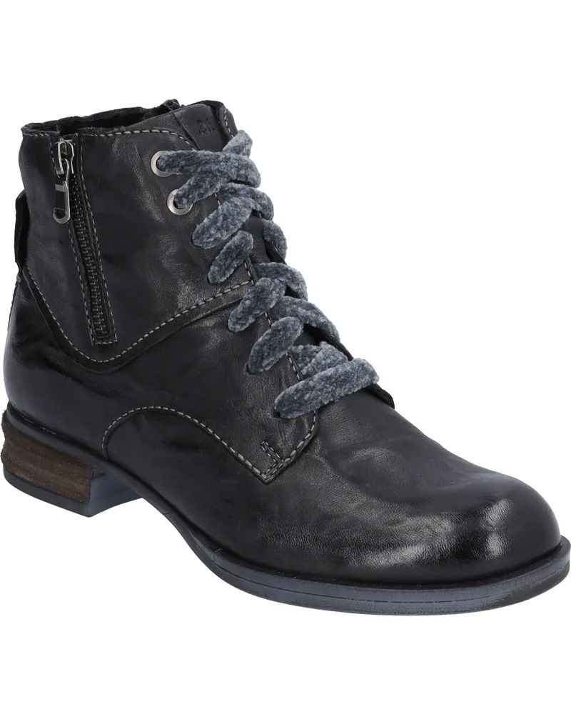 Josef Seibel Damen Stiefelette Sanja 11 in schwarz Schwarz