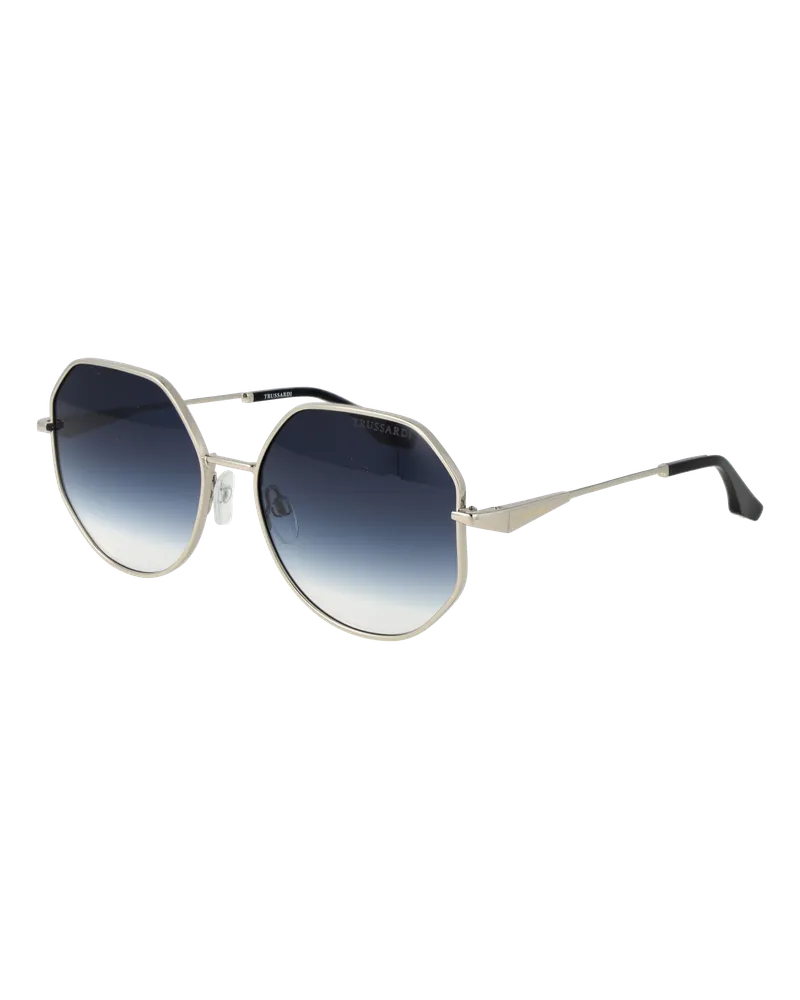 Trussardi Sonnenbrille TSW3012 03A 56 Silber