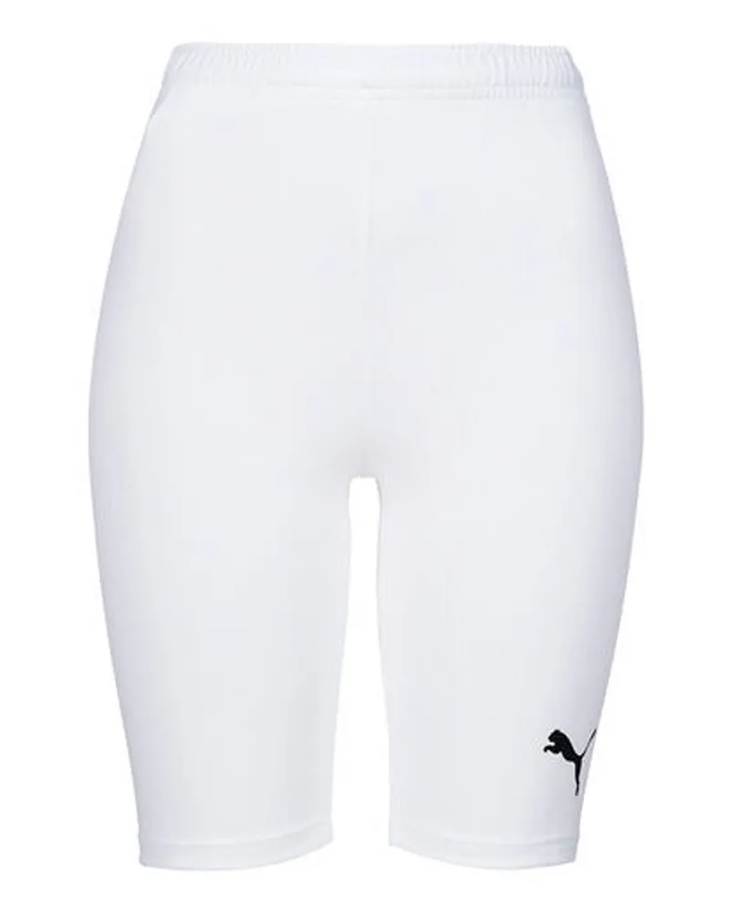 Puma Stretch Taillenböden weiße Herren enge Fitness -Shorts 700268 04 Weiß
