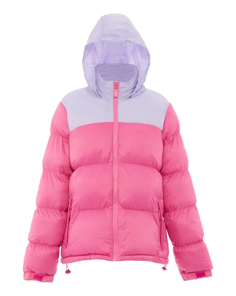 My Mo Wattierte Steppjacke Damen Pink Lavendel Rosa