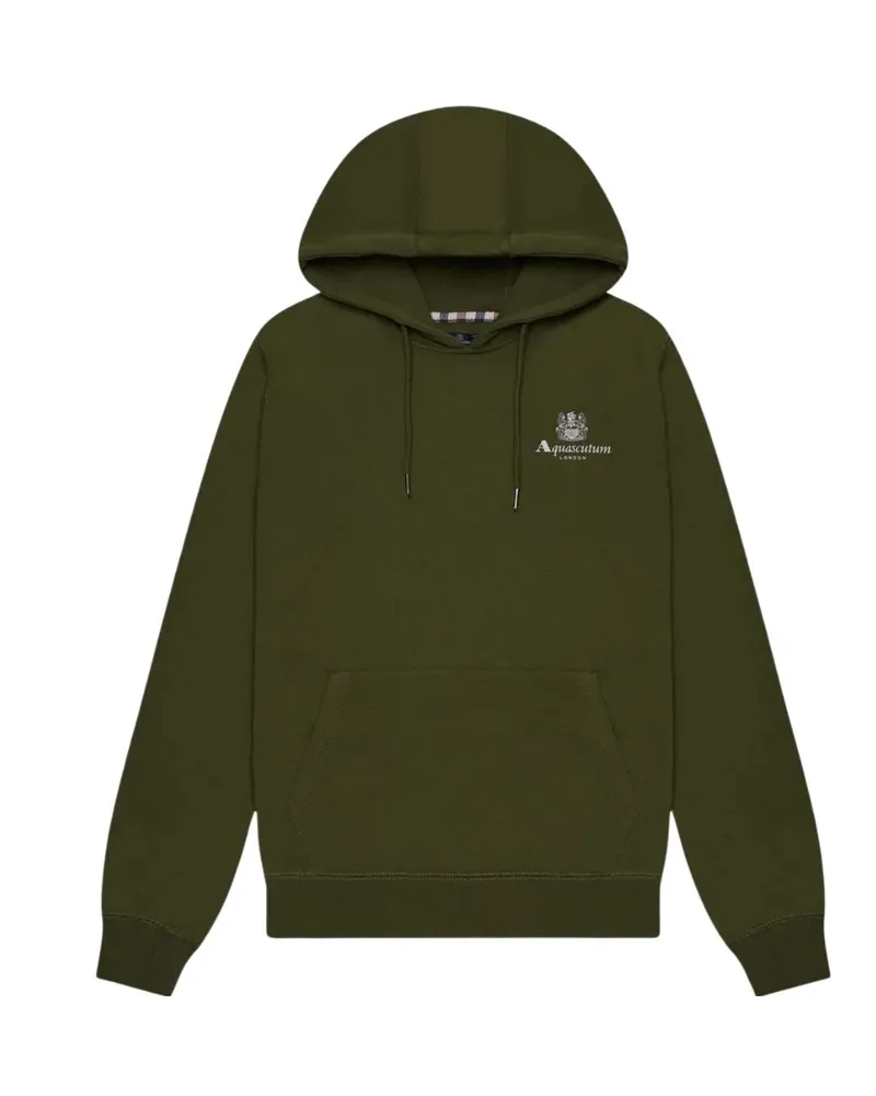 Aquascutum Active" Kapuzenpullover für Herren (Grün Grün