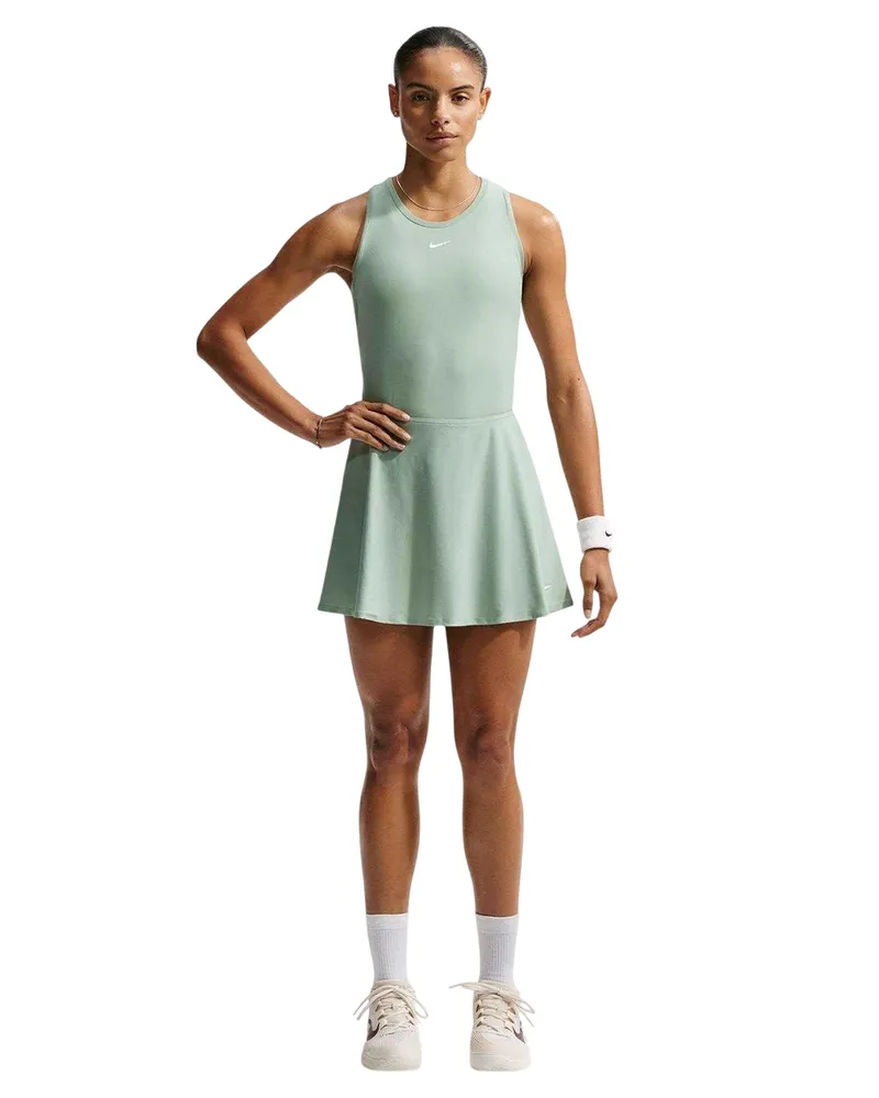 Nike Victory" Ärmelloses Oberteil für Damen, Tennis (Weiß/Schwarz Weiß