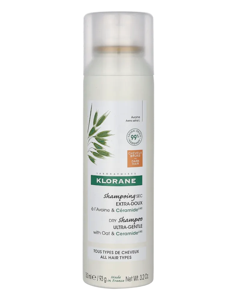 Klorane Dry Shampoo With Oat Milk - Tint 