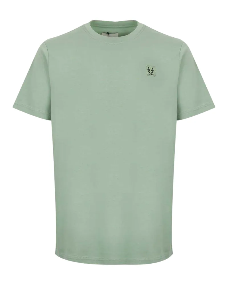 Firetrap T-Shirt für Herren, Rundhalsausschnitt (Grün Grün