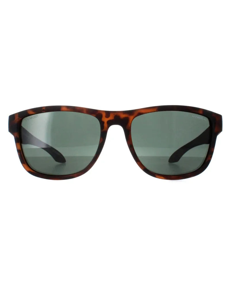O´Neill Coast 102P matt schildpatt grün polarisierte Sonnenbrille Braun