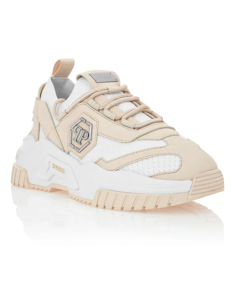 Philipp Plein Low-Top-Sneakers Predator - Weiß Weiß