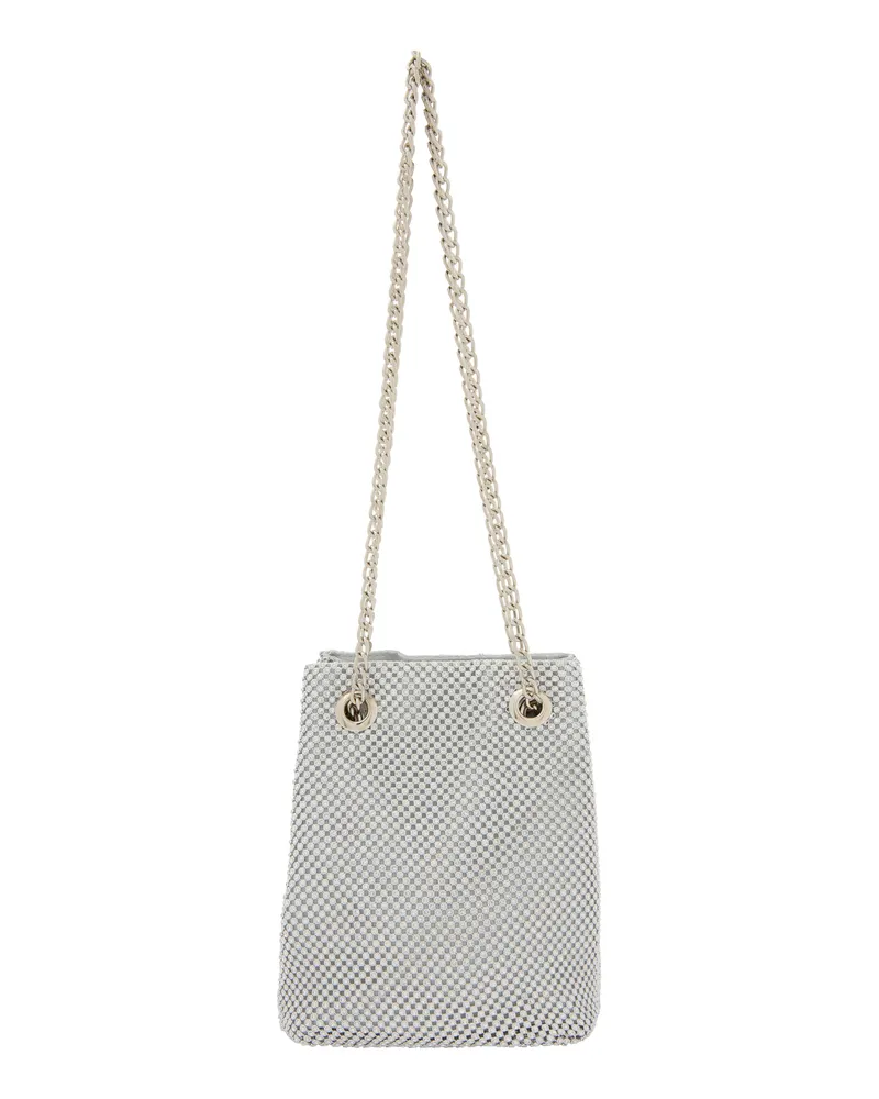 FAINA Beuteltasche Beuteltasche Frauen Silber Silber