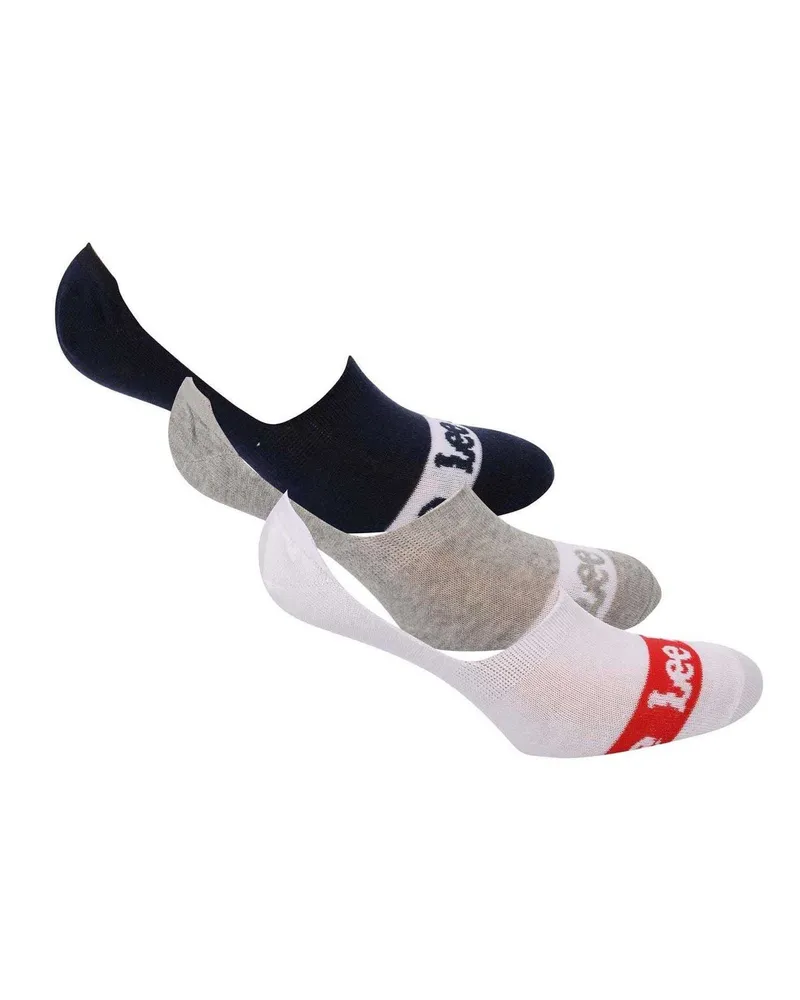 Lee Liner Socken für Damen (3er-Pack) (Weiß Weiß