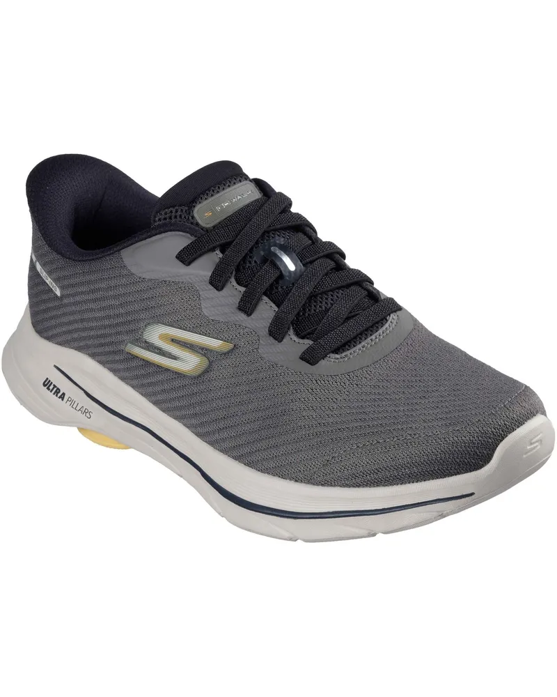 Skechers GO WALK 8 Pate Textil Herren Taupe Standard Sneaker Taupe