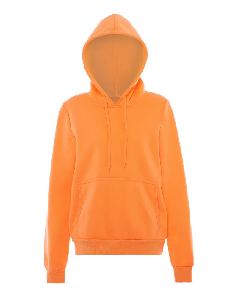 My Mo Kapuzenpullover Damen Aprikose Pfirsich