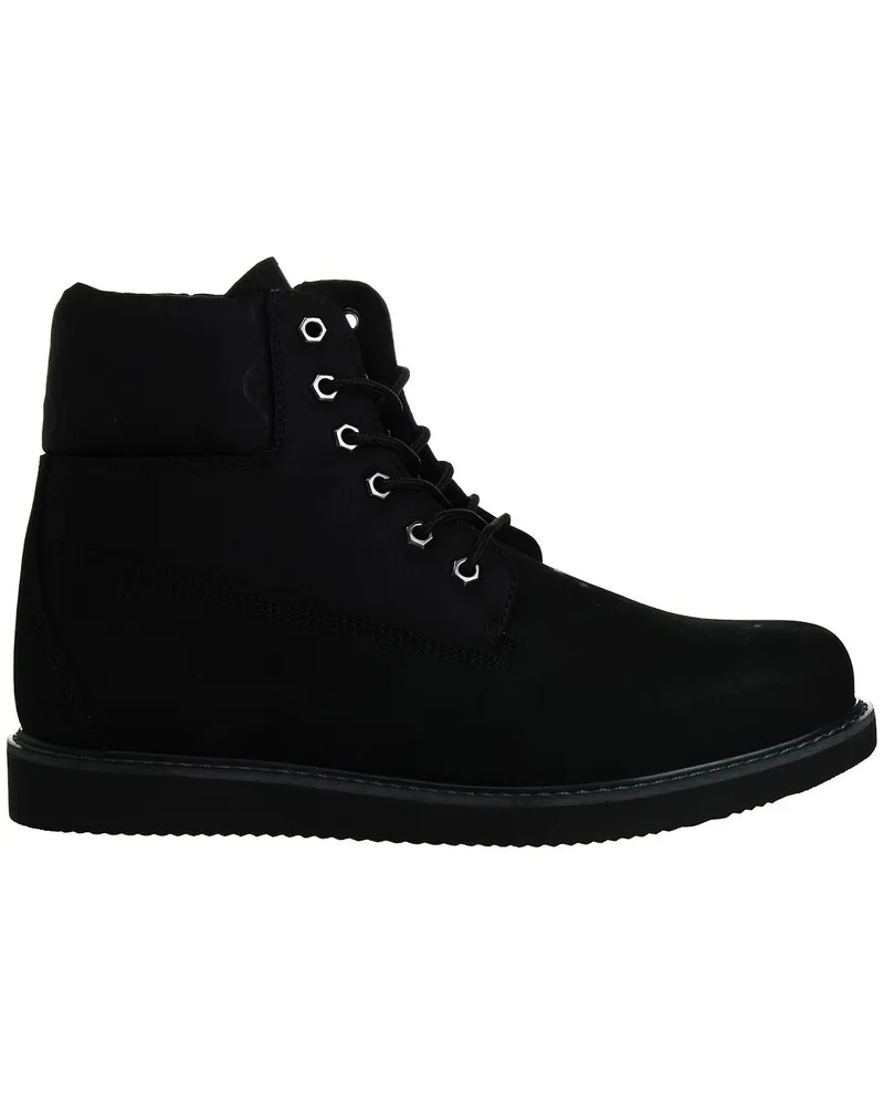 Timberland Newmarket II 6 Zoll gesteppte schwarze Herrenstiefel Schwarz