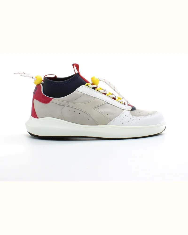Diadora B.Elite Segeln Herren Weiß/Beige Sneakers Mehrfarbig
