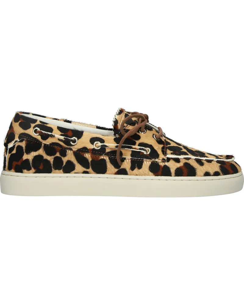 Blackstone ZIRCON ASTER - FL704 Leopard - Sneaker (niedrig Braun