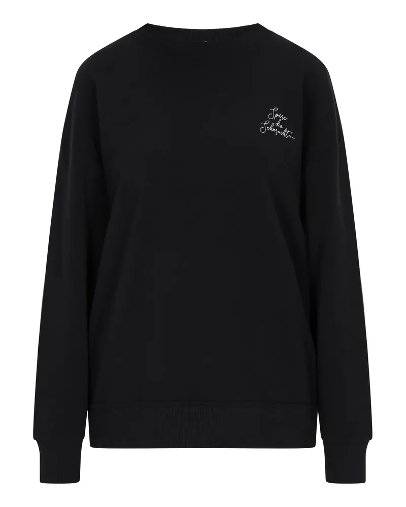 DreiMaster Sweatshirt Damen Schwarz Schwarz