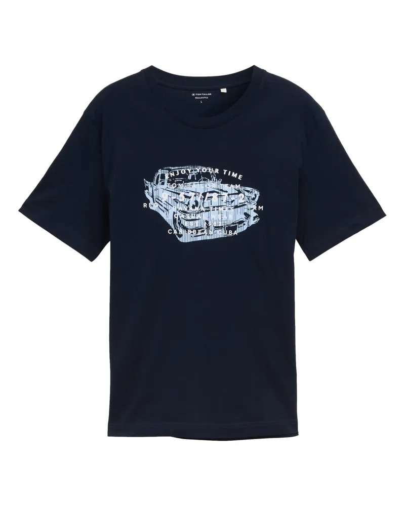 Tom Tailor T-Shirt Dunkelblau