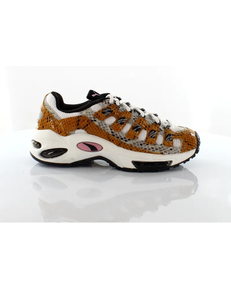 Puma Cell Endura Animal Kingdom Leder Low Schnürsenmazentrainer 370926 01 Mehrfarbig