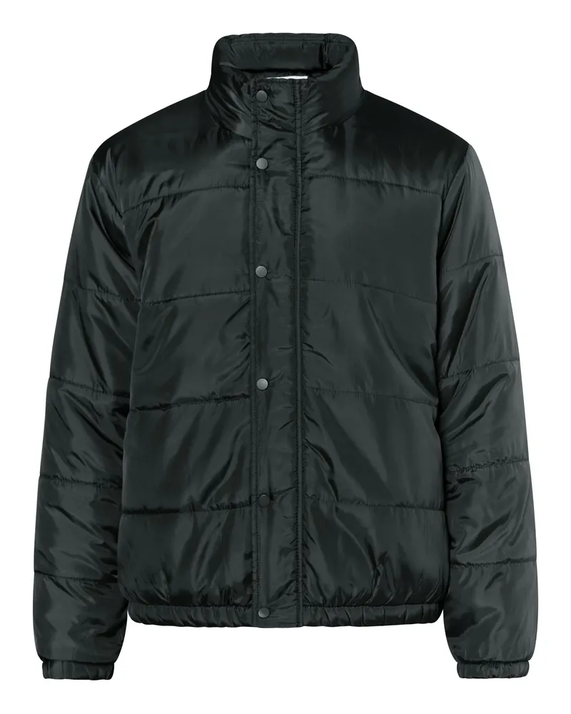 My Mo Leichte Steppjacke Herren Holzkohle Dunkelgrau