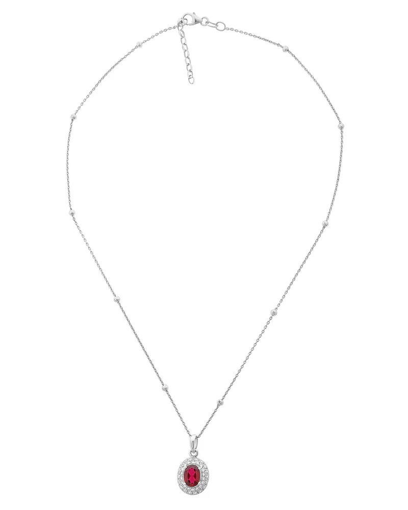 Orphelia Udine' Damenkette mit Anhänger aus 925er Sterlingsilber - Silber ZH-7236/RU Silber