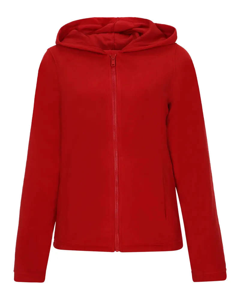 Schmuddelwedda Fleecejacke Frauen verrotten Rot