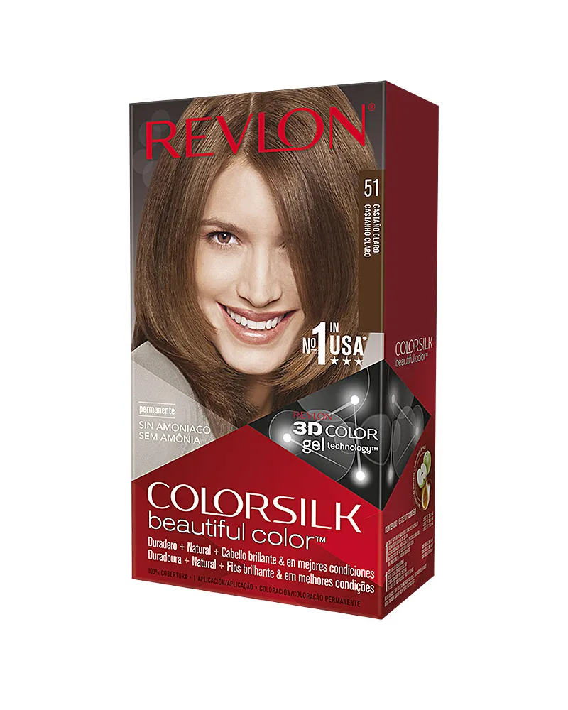 Revlon Colorsilk Tinte #51-castaño Claro 
