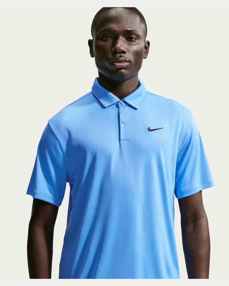 Nike Performance" Poloshirt für Herren, kurzärmlig (Universität Blau Mittelblau
