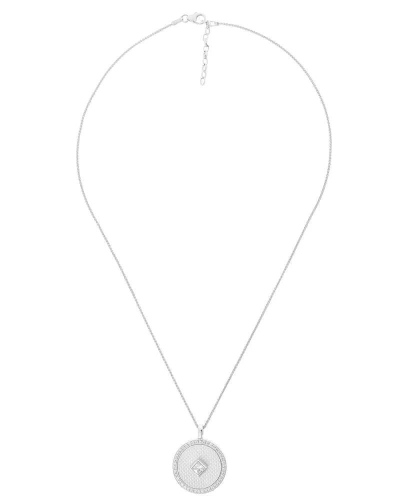 Orphelia Huda' Damenkette mit Anhänger aus 925er Sterlingsilber – Silber ZH-7290 Silber
