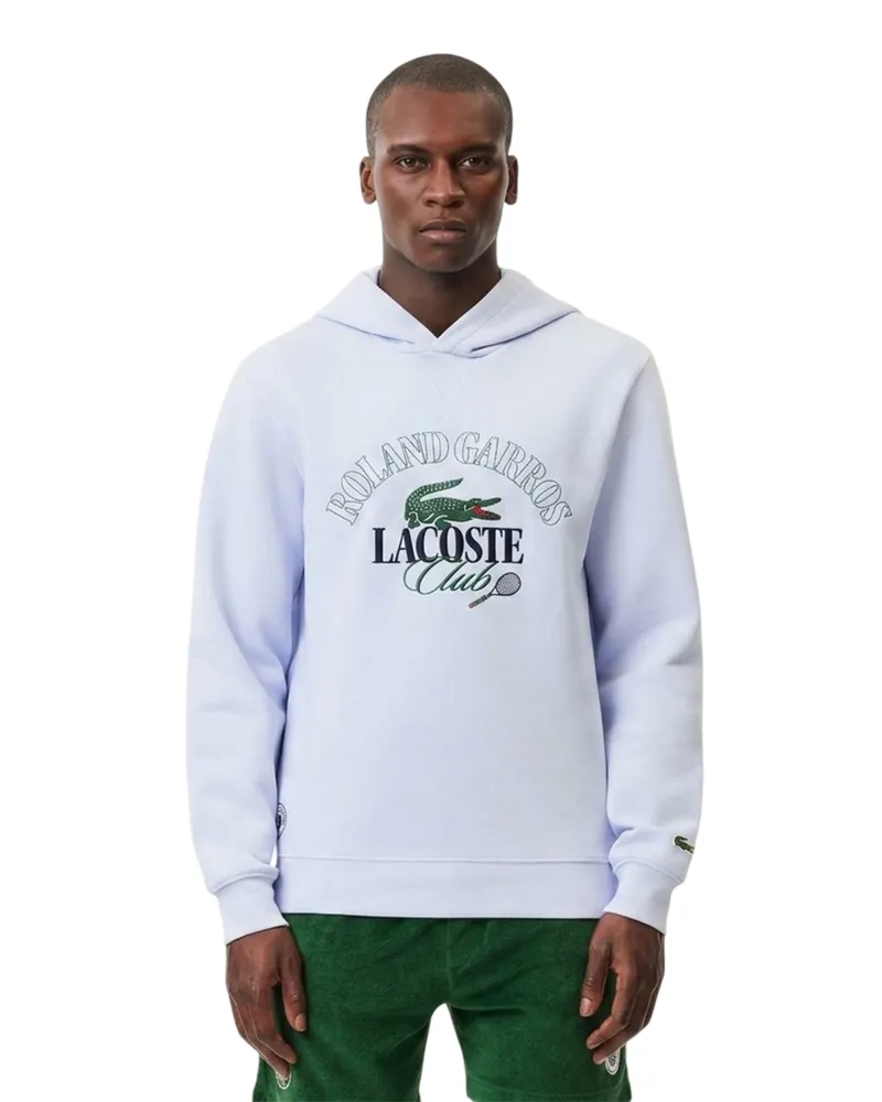 Lacoste Roland Garros" Kapuzenpullover für Herren/Damen Unisex, leger (Blau Blau