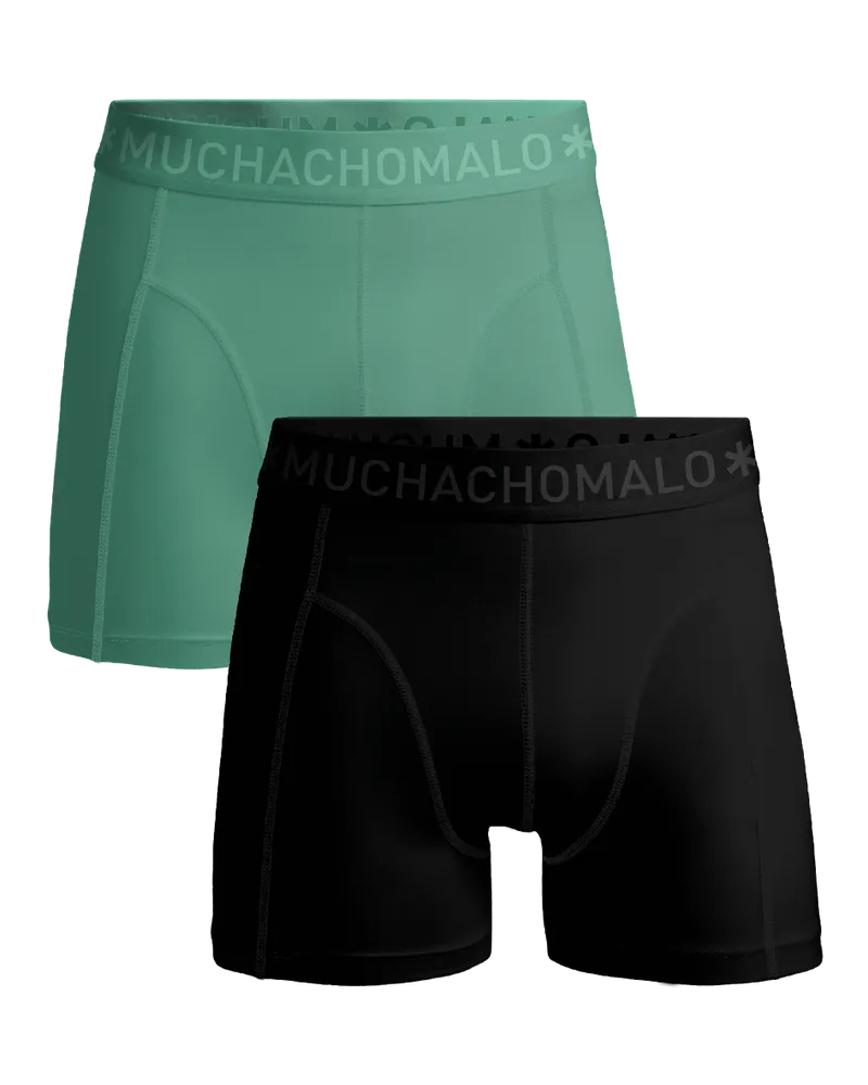 Muchachomalo Herren Boxer Shorts - 2er Pack - Herren Unterwäsche Mehrfarbig