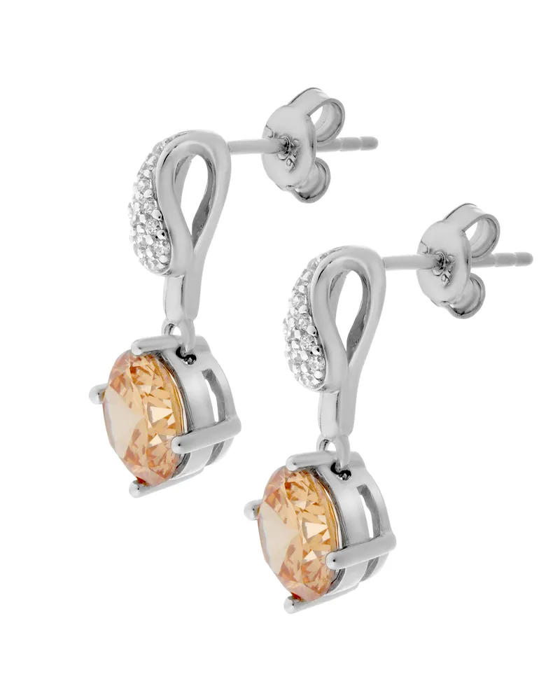 Orphelia Damen-Ohrhänger aus 925er Sterlingsilber – Silber ZO-6087 Silber