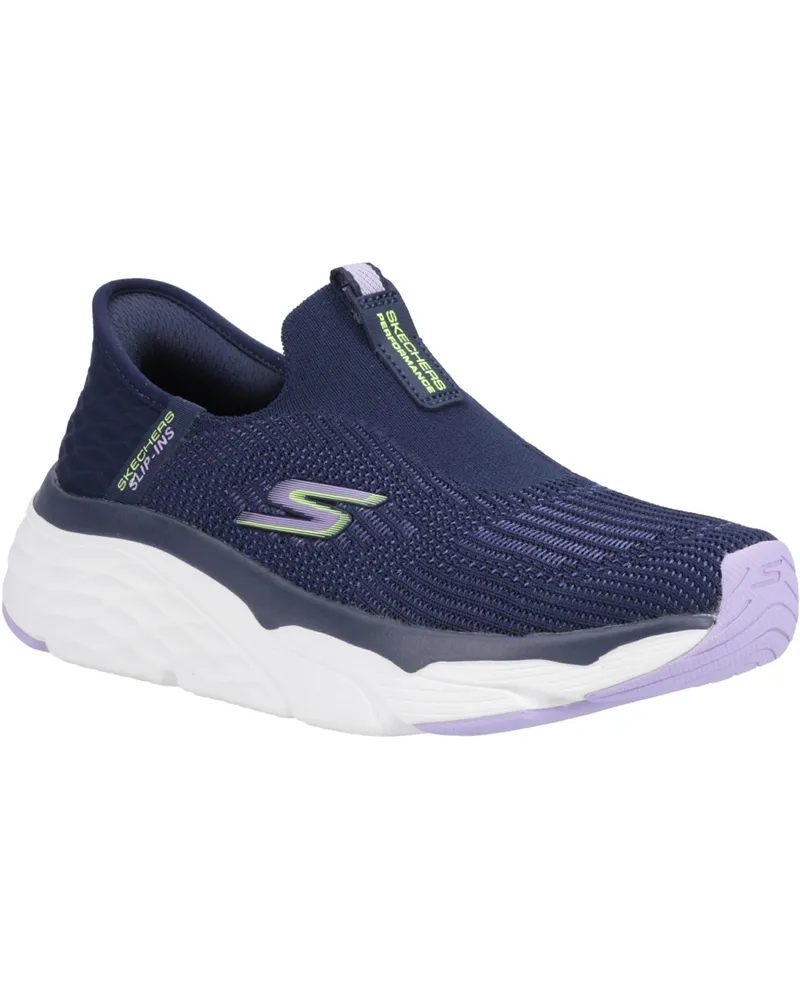 Skechers Max Cushioning - Glatter Schuh Marineblau